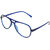 Zyaden Unisex Blue Polycarbonate Full Rim Aviator Eyeglasses
