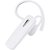 Crazeis Bluetooth Handset compatible for Oppo, Vivo, Smasung, Motorola, LG, Huawei, Gionee, ASUS, Panasonic, Micromax, and Many more. Bluetooth Headset with Mic(White, In the Ear)