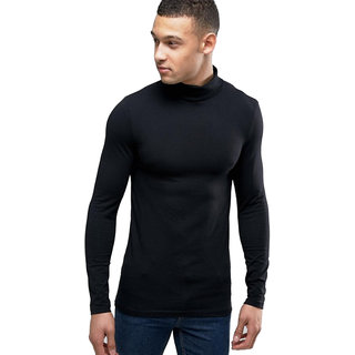 high neck t shirt for mens online