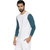 Campus Sutra Men's White Plain T-shirt