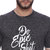 Campus Sutra Men's Grey Printed T-shirt
