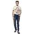 Spago Men's Slim Fit Black Jeans