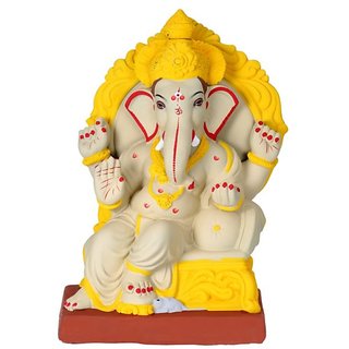 Buy Eco Friendly Ganesh Murti Made Of Shadu Maati No 12 Furniture L10 W7 H16 Delivery In Mubai And Pune Only Online 2800 From Shopclues Most affordable ganesh murti available online in mumbai.
