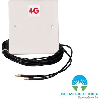 Buy 28dbi 4g External Terminal Lte Wifi Antenna Signal Amplifier With Ts9 Connectors 2 Mtr Cable Online 1050 From Shopclues