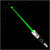 5mW 532nm Astronomy Mid-open Green Beam Light Laser Pointer Pen Class 3A Black