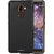 Stuffcool Soft Flexible TPU Armour Back Case Cover for Nokia 7 Plus - Black