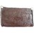 Valga High Quality Faux Leather Hand wallet Clutch Purse for Women - Brown