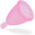 5DaysCup Comfy Menstrual Cup For Women, Mess-free Periods (Small, Pink 1Pc)