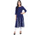 Fabster Women's smart fit  flaired BLUE  Kurti