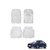 Auto Addict Car Rubber PVC Car Mat 6204 Foot Mats Clear Color for Maruti Suzuki New Swift Dzire 2017
