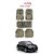 Auto Addict Car Rubber PVC Car Mat 6204 Foot Mats Smoke Color for Mahindra XUV 500