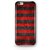 Desiways - Printed hard case back cover for Iphone  6/6s Red and Black Stipes Design