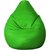 Sky Homes 1Pc. Rexin XXXL Size Green Color Bean Bag Sofa Chair (Without Beans)