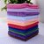 Fashion Forest Cotton 200 GSM Face Towel Set of 12 (Size 25 x25 cm) (Multicolor)