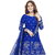 Risera Women's Blue Crepe Printed Unstitched Salwar Suit Dress Material