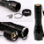 450 Meter Zoomable 5 Mode Rechargeable Waterproof Metal LED Flashlight Torch Outdoor Lamp Light Searchlight 12W