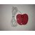 Electric Board Mini Apple Extension Cord Board-power Strip Red