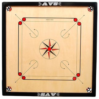 Buy Carrom Board Full Size With Striker And Carrom Coins Online