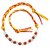 Yuvi Shoppe Rudraksha crystal sphatic rakhee 5 Faced 5 Mukhi small rare original Rudraksh crystal beads bracelets with r