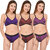 DeVry Cotton Perfect Coverage T-shirt Bra  Hipster Set( Pack Of 3 Pc Set Combo )DRY101
