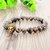 Under 499 Certified Natural Gem/Semi Precious Stones  Gold Plated Tiger Bracelet. Daily/Party/Office/Casual Wear Fashion Healing, Reiki Crystal Jewellery for Men/Women/Boys/Girls. Unakite Stone. By Hot And Bold