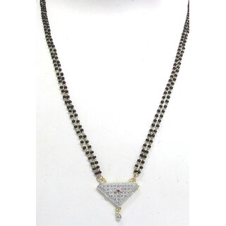 Silver Triangle AD Pendant Mangalsutra Silver Triangle AD Pendant Mangalsutra