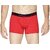 Plain Trunk for Mens - 100 Cotton Brief - Underwear Available in Red Color  in Size L (Large) with Regular Rise  Elastic Waistband (90cm to 95cm Size) by Semantic