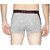 Trunk for Mens - 100 Cotton Brief - Underwear Available in Different Colors (Red, Royal Blue  Grey)  in Different Sizes S, M, L, XL  XXL (Small, Medium, Large, Extra Large  Double XL) with Regular Rise  Elastic Waistband by Semantic