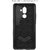 Stuffcool Soft Flexible TPU Armour Back Case Cover for Nokia 7 Plus - Black