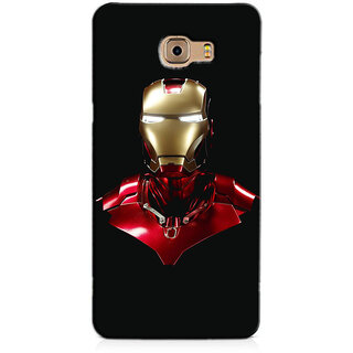 Ink Print Lab Sam J7 Max 123 Iron Man Suit Printed Back Cover For Samsung J7 Max