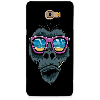 Ink Print Lab Sam A9 Pro 136 Chilling Monkey Printed Back Cover For Samsung A9 Pro