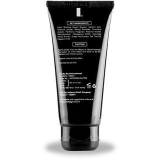 UrbanMooch Black Activated Charcoal Peel Off Mask for Blackheads Removal, Skin Hair Removal, Anti Acne Skin Brightenin