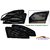 Chevrolet Beat, Car Side Window Zipper Magnetic Sun Shade, Set of 4 Curtains.
