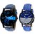 Radius Combo's of 2 Pcs Blue and Grey Dial Mens Watches