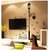 JAAMSO ROYALS Simple Black Street Light PVC Printed  Wall Sticker for Home Dcor