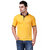 Ketex Yellow Polyster Polo T-Shirt