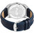 Laurels Ballade Day Date Blue Dial Men's Wrist Watch- LMW-BD-030307