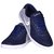Sukun Gray Lace-up Mesh Air Mix Smart Casual Shoes For Men