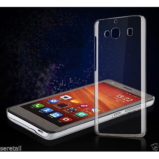Ultra Thin hard plastic Transparent Back Cover case cover for Redmi 2s