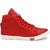 S37 MEN'S/BOYS STYLISH HIGH ANKLE RED SNEAKER SHOES
