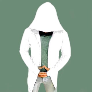 PAUSE Caual Plain Cotton Blend Men's Hooded Sweatshirt