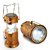 Kudos Emergency light Solar lamp LED Rechargeable Lantern with three way power