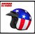 Studds Jetstar Classic D1 Decor Open Face Helmet - ( Blue )@ Best Price.!