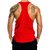 The Blazze Men's Blank Stringer Y Back Bodybuilding Gym Tank Tops Pack of 3
