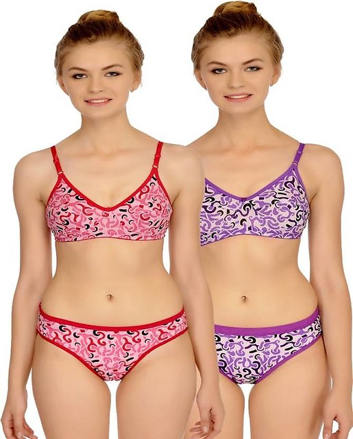 purple bra panty