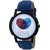 Finger Love Heart Dial Watch For Boy And Girls