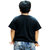Heyuze 100% Cotton Printed Black Half Sleeve Kids Boys Round Neck T Shirt With Cute Marathi Design