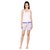 Women Cotton Night Shorts in Purple Color Printed Casual Boxer Regular Fit M Size Short Pant with 2 Side Pockets & Drawstring with Elastic Waistband by Semantic