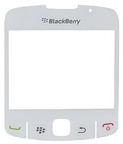 Screen Glass Frame For Blackberry Curve 8520  8530 White Color