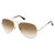 David Martin Gold  Brown Gradient Aviators Sunglasses(UV Protected)(Medium Size)